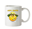 Personalised Cartoon Fisherman Emoji Emoticons Mugs