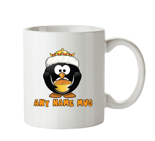Personalised Cartoon Funny Oriental Penguin 3 Mug – printed mug product image 1
