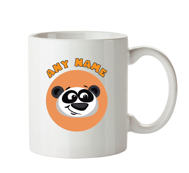 Personalised Cartoon Panda Mug