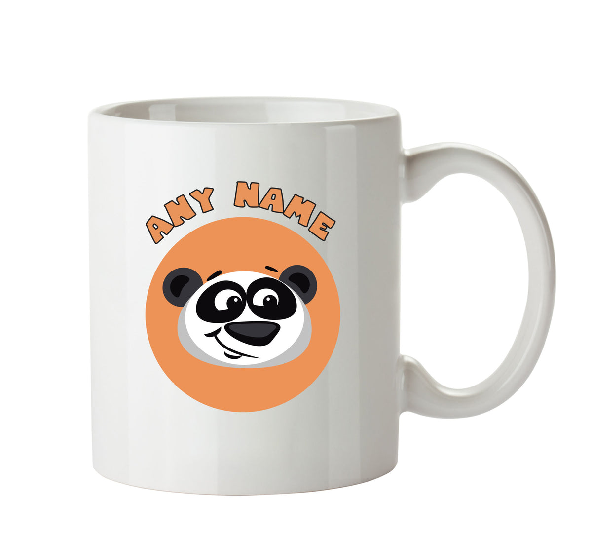 Personalised Cartoon Polar bear Mug – printed mug product image 1