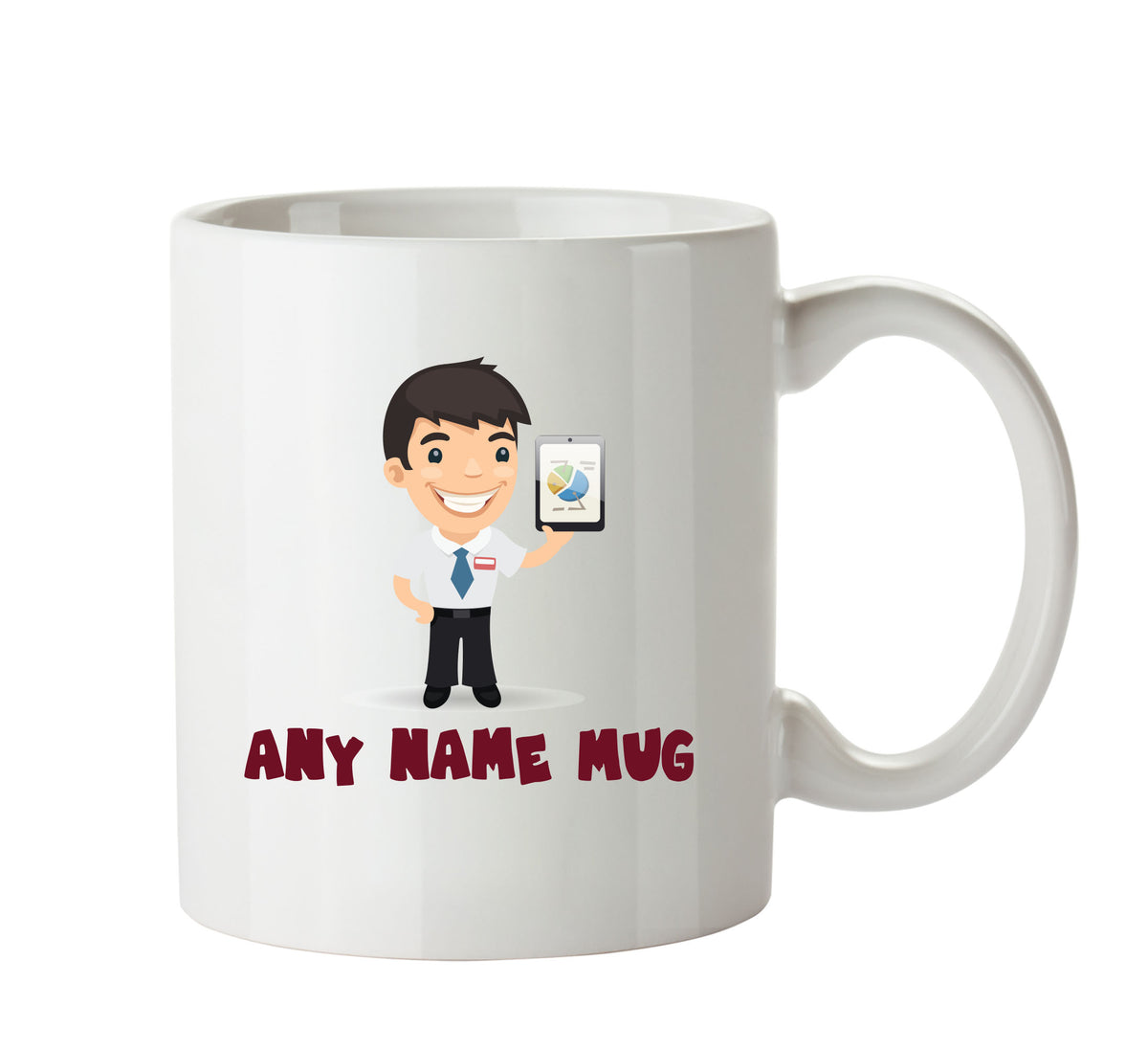 Personalised Male Project Manager Mug Occupational Mug Office Mug – printed mug product image 1