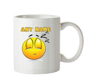 Personalised Cartoon Sleepy Emoji Emoticons Mugs