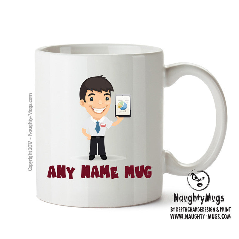 Personalised Male Project Manager Mug Occupational Mug Office Mug