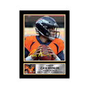 Case Keenum Limited Edition Football Signed Print - American Footballer
