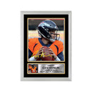 Case Keenum Limited Edition Football Signed Print - American Footballer