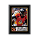 Case Keenum 2 Limited Edition Football Signed Print - American Footballer