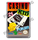 Casino Kid Retro Nintendo NES Game Inspired Fridge Magnet 162