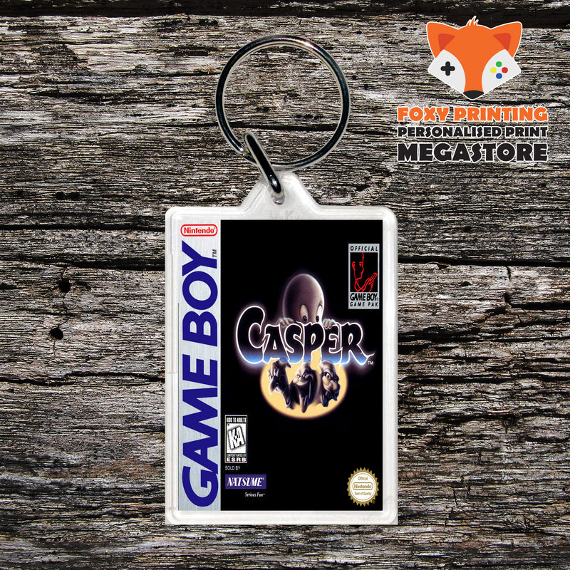 Casper Gameboy Gaming Keyring