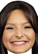 Cassady McClincy 2020 Dress Cardboard Celebrity Party Face Mask