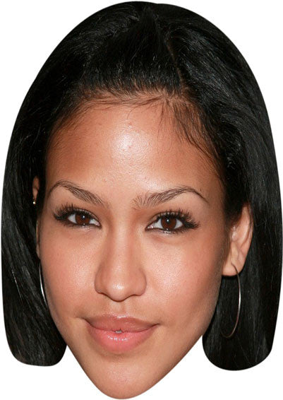 Cassie Ventura Face Mask – Fancy Dress Cardboard Costume Mask