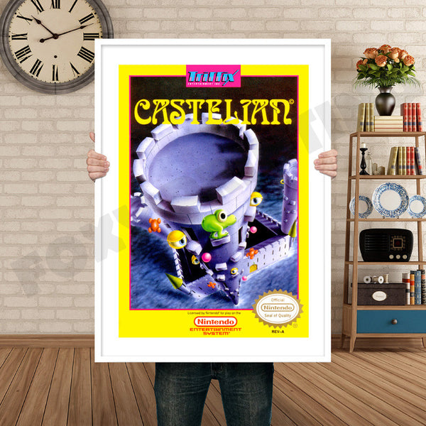 Castellan Retro Game Inspired Theme Nintendo NES Gaming