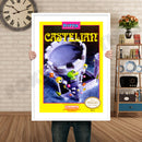 Castellan Retro GAME INSPIRED THEME Nintendo NES Gaming A4 A3 A2 Or A1 Poster Art 164