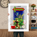Castle Vania Retro GAME INSPIRED THEME Nintendo NES Gaming A4 A3 A2 Or A1 Poster Art 167