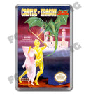 Castle Of Dragon Retro Nintendo NES Game Inspired Fridge Magnet 165