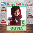 Personalised Catalyst Faith Hd Inspired Style Game Kids Inspired Birthday Card (SA)