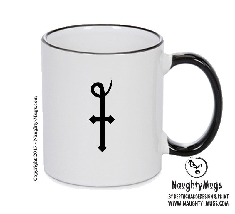 Caustic Lime Black Handle Alchemy Mug GOTHIC GOTH HORROR STARS HORROSCOPE BLACK MAGIC MUG