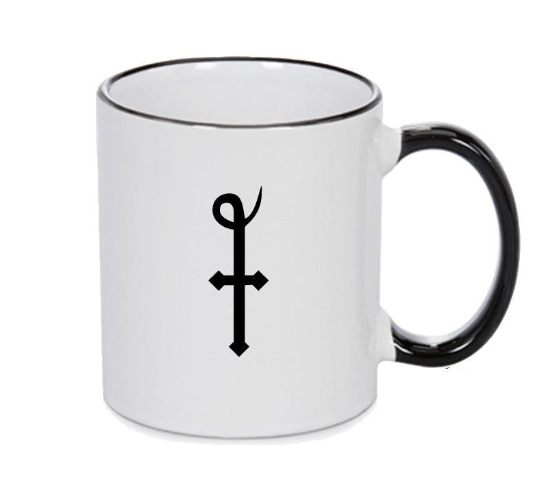 Caustic Lime Black Handle Alchemy Mug GOTHIC GOTH HORROR STARS HORROSCOPE BLACK MAGIC MUG