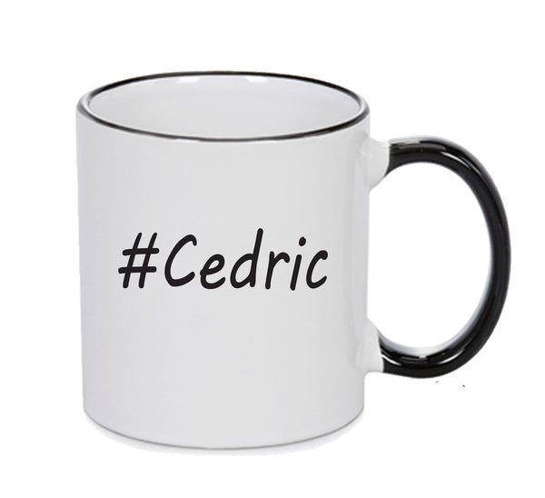 Personalised Your CUSTOM Name Cedric Printed Mug – printed mug product image 1