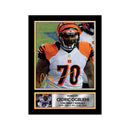 Cedric Ogbuehi Limited Edition Football Signed Print - American Footballer