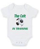 Celtic in Training Football Fan Baby Grow Bodysuit