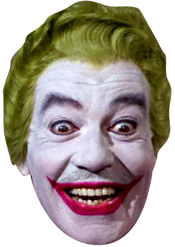 Cesar Romero Face Mask – Fancy Dress Cardboard Costume Mask
