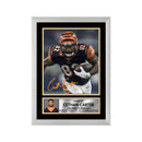 Cethan Carter Limited Edition Football Signed Print - American Footballer