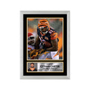 Cethan Carter 2 Limited Edition Football Signed Print - American Footballer