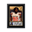 Chad Thomas Limited Edition Football Signed Print - American Footballer