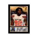 Chad Thomas Limited Edition Football Signed Print - American Footballer