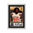 Chad Thomas Limited Edition Football Signed Print - American Footballer