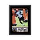 Chad Thomas 2 Limited Edition Football Signed Print - American Footballer