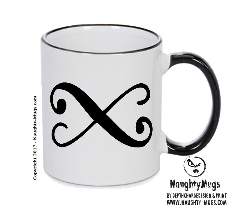 Chalc Black Handle Alchemy Mug GOTHIC GOTH HORROR STARS HORROSCOPE BLACK MAGIC MUG