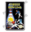 Championship Bowling Retro Nintendo NES Game Inspired Fridge Magnet 171