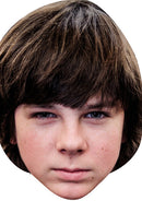 Chandler Riggs Walking Dead 2018 Celebrity Face Mask Fancy Dress Cardboard Costume Mask