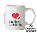 I Love Charisma Carpenter - I Love Celebrity Mug - Novelty Gift Printed Tea Coffee Ceramic Mug