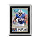 Charles Clay 1 Limited Edition Football Signed Print - American Footballer