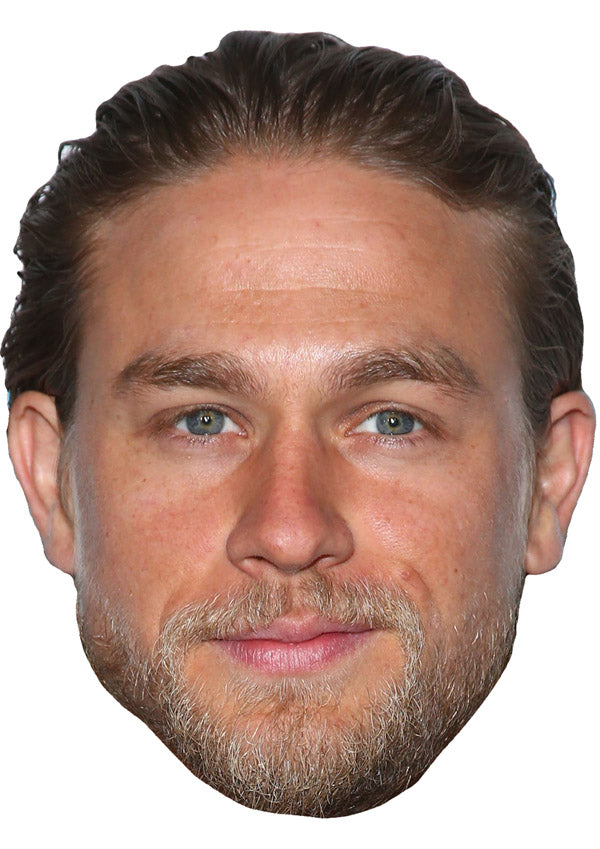 Charlie Hunnam Face Mask – Fancy Dress Cardboard Costume Mask