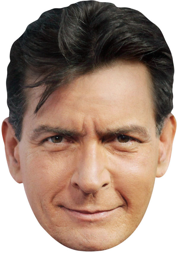 Charlie Sheen - NEW JB Actor Movie Tv Celebrity Party Face Mask
