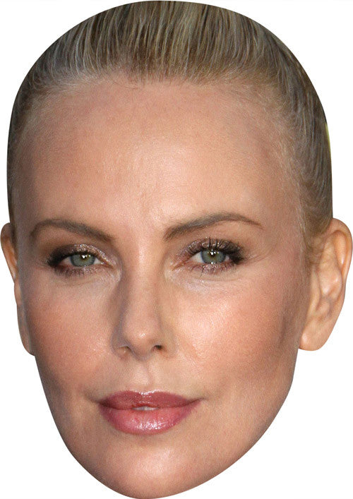 Charlize Theron -3- Celebrity Face Mask Fancy Dress Cardboard Costume Mask