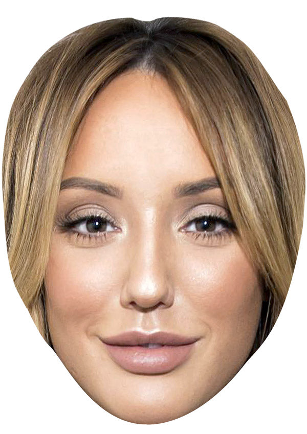 CHARLOTTE CROSBY JB - Geordie Shore Fancy Dress Cardboard Celebrity Party Face Mask