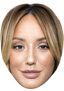 CHARLOTTE CROSBY JB - TV Star Fancy Dress Cardboard Celebrity Party Face Mask