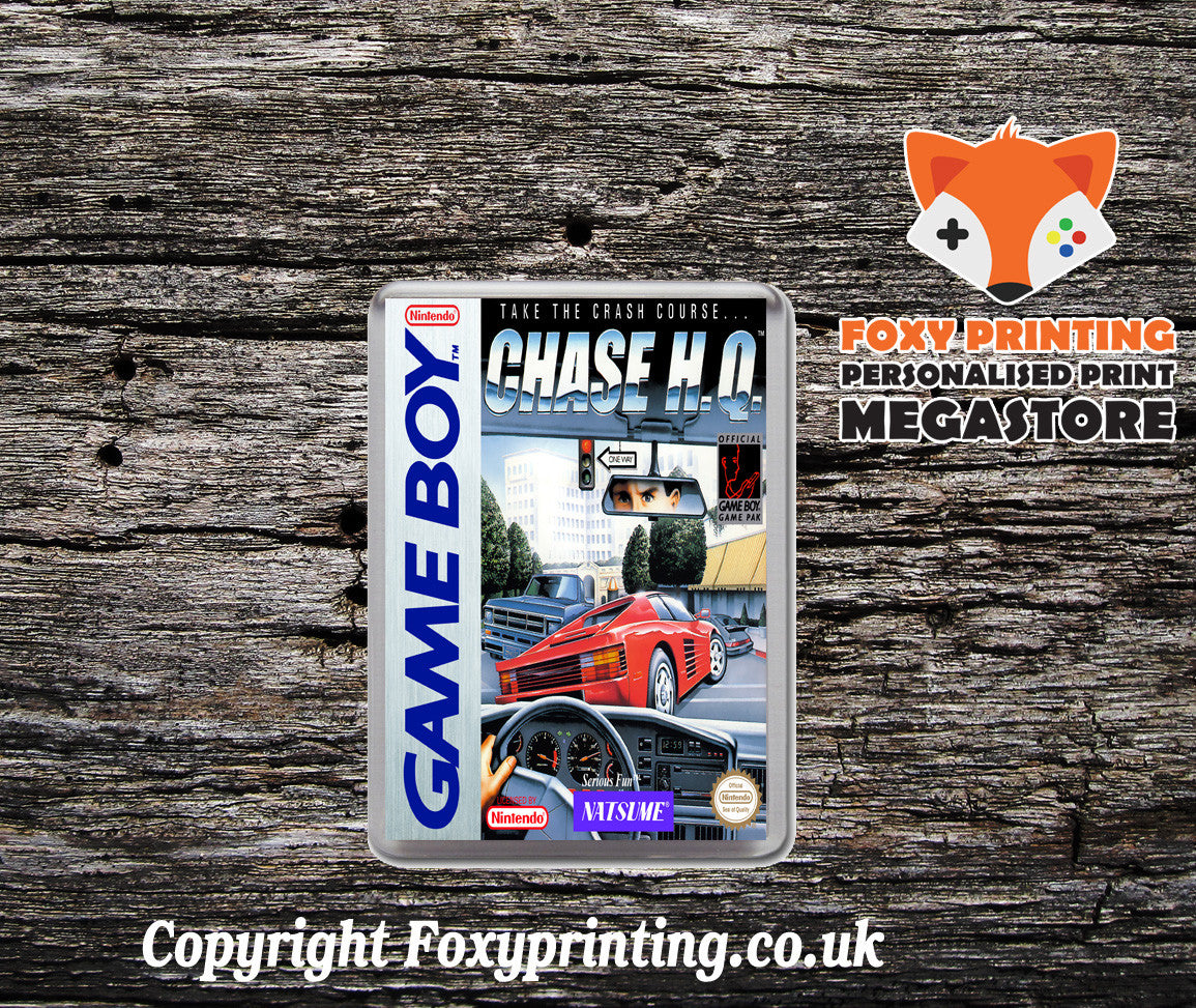 Chase H.Q. Nintendo DS Style Retro Gaming Magnet