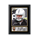 Chaz Green Limited Edition Football Signed Print - American Footballer