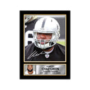 Chaz Green Limited Edition Football Signed Print - American Footballer