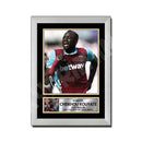Cheikhou Kouyate 2 Limited Edition Football Player Signed Print - Football