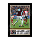 Cheikhou Kouyate (1) Limited Edition Football Player Signed Print - Football