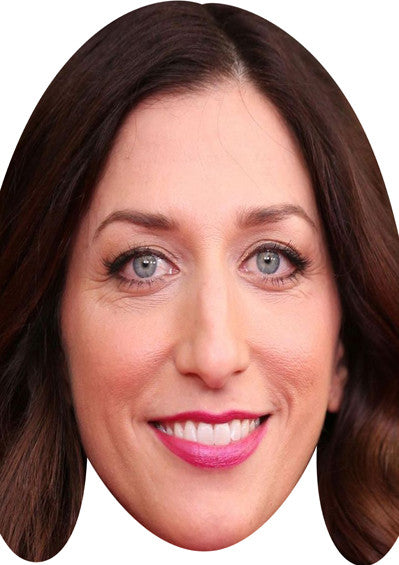 Chelsea Peretti Celebrity Face Mask Fancy Dress Cardboard Costume Mask