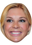 CHELSY DAVY JB - Royal Fancy Dress Cardboard Celebrity Party Face Mask