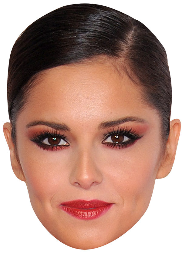 CHERYL COLE JB - TV Star Fancy Dress Cardboard Celebrity Party Face Mask