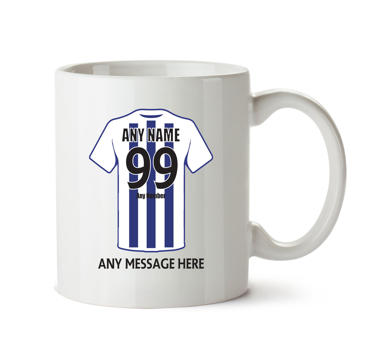 Chester INSPIRED Football Team Mug Personalised Mug – printed mug product image 1